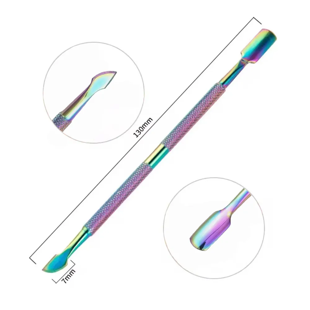 Kopytko do skórek Rainbow NILO PREMIUM 130 mm – dwustronne, stal nierdzewna
